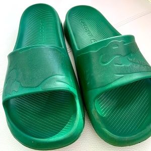 Lacoste men’s Green sandals sz42